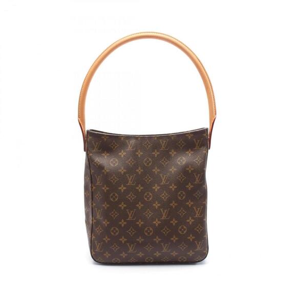 LOUIS VUITTON Brown Monogram Leather Looping GM Shoulder Bag - Picture 2 of 8